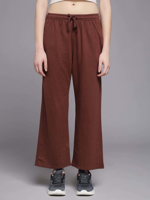 MKH Brown Regular Fit Trackpants-picture-31