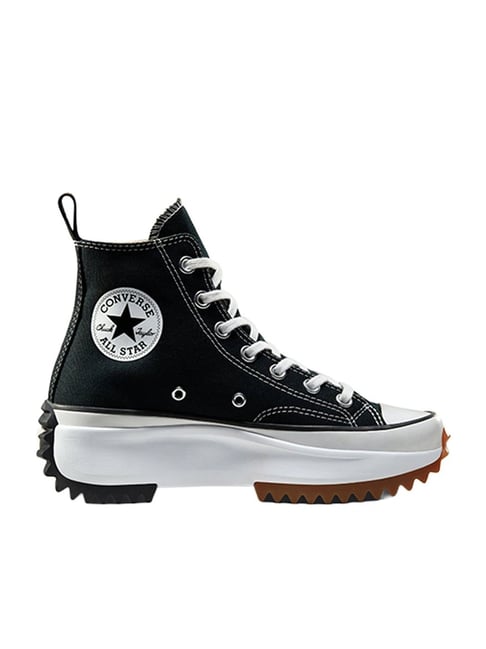 Converse Unisex Run Star Hike Canvas Platform High Top Black