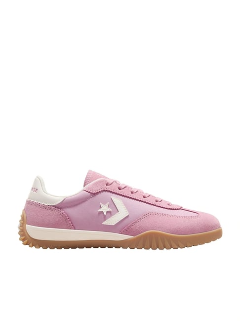 Converse Unisex Run Star Trainer Low Top Pink Sneakers