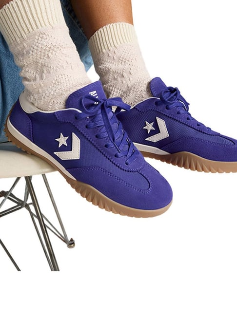 Converse Unisex Run Star Trainer Low Top Blue Sneakers