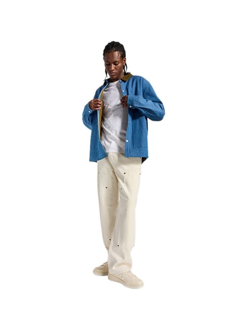 Converse Men's Weapon Leather Low Top Beige Sneakers