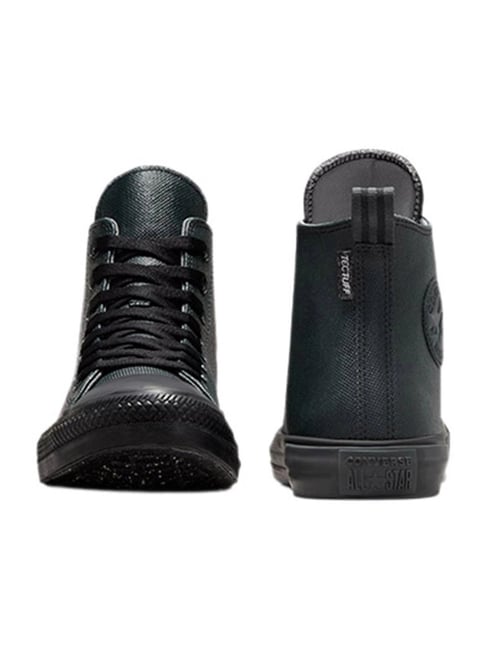 Converse Men's Chuck Taylor All Star TecTuff High Top Black Sneakers