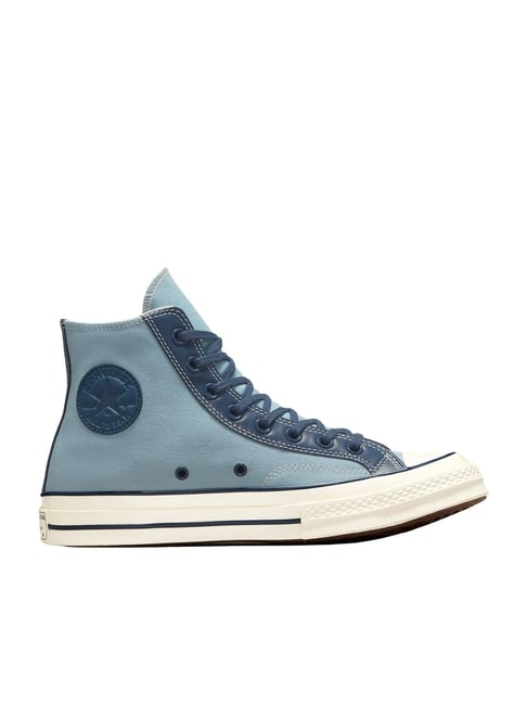 Converse Men's Chuck 70 High Top Blue Sneakers