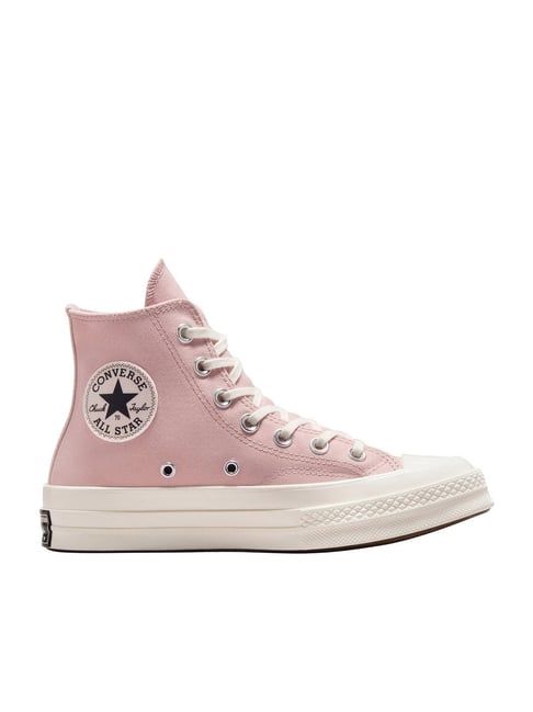 Converse Women's Chuck 70 Pearls Studs High Top Pink Sneakers