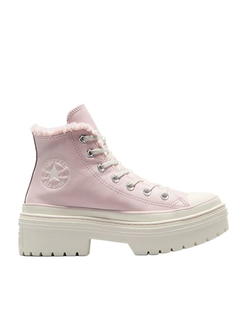 Converse Women's Chuck Taylor All Star Lugged Heel Sherpa High