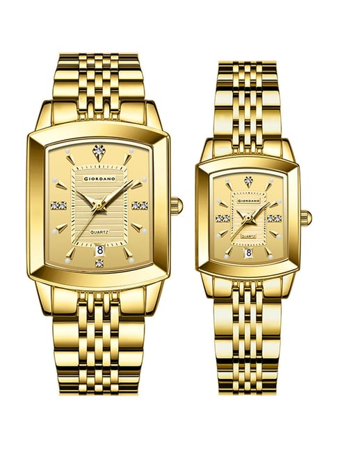 Buy Giordano GZ-991-SET-11 Analog Watch For Couple at Best Price