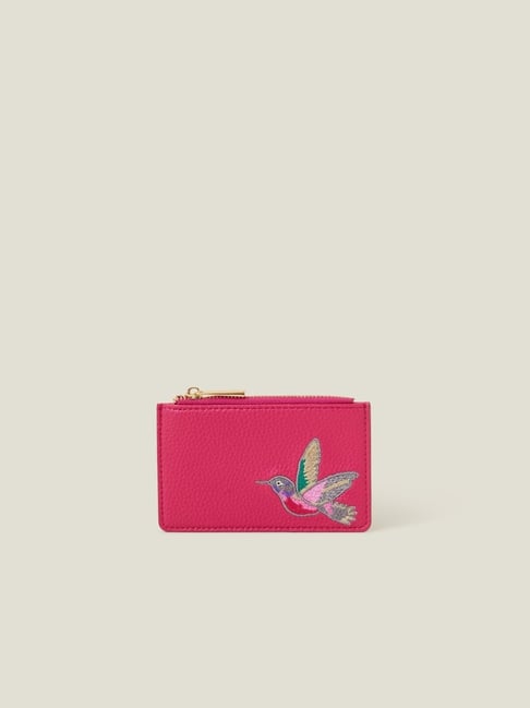 Accessorize London Pink Printed Card Holder-picture-38
