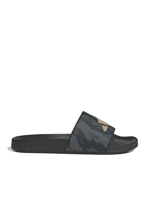 ADIDAS Men's ADILETTE SHOWER Green & Blanch Cargo Slides-picture-19