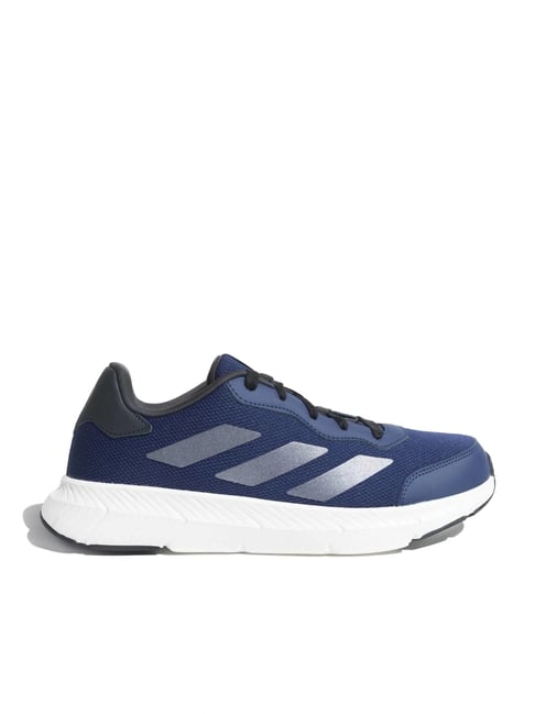 Buy ADIDAS Men's HaloRun M Blue & Silver Met Running Shoes at Best