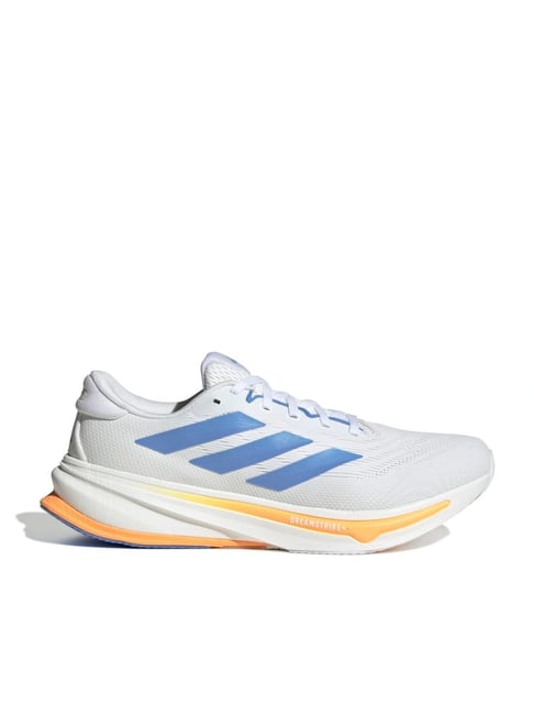 ADIDAS Men's SUPERNOVA RISE 2 M White & Blue Fusion Running Shoes