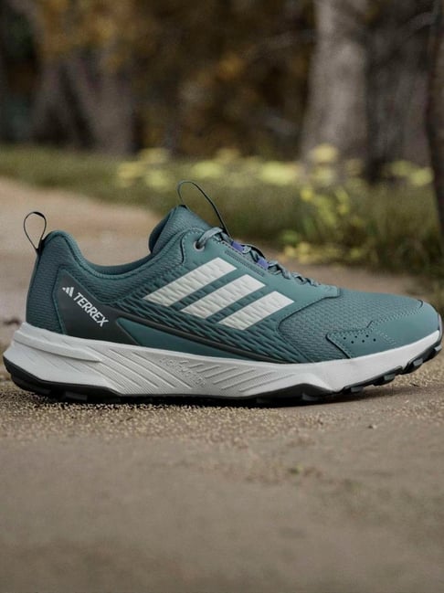 ADIDAS Men's TERREX TRACEFINDER Green Grey One Running Shoes