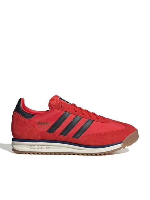 Adidas Originals Men's SL 72 RS Red & Core Black Running Shoes