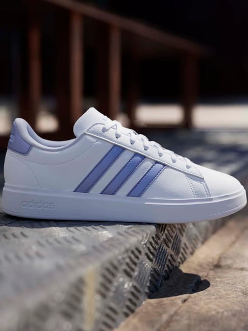 adidas gazelle silver green womens Women's Adidas Grand Court 2.0 – Brine Sporting Goods