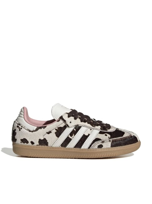 Adidas Originals Women's SAMBA OG W Brown Off White Sneakers