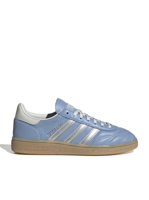 Adidas Originals Women's HANDBALL SPEZIAL W Blue Silver Met Sneakers