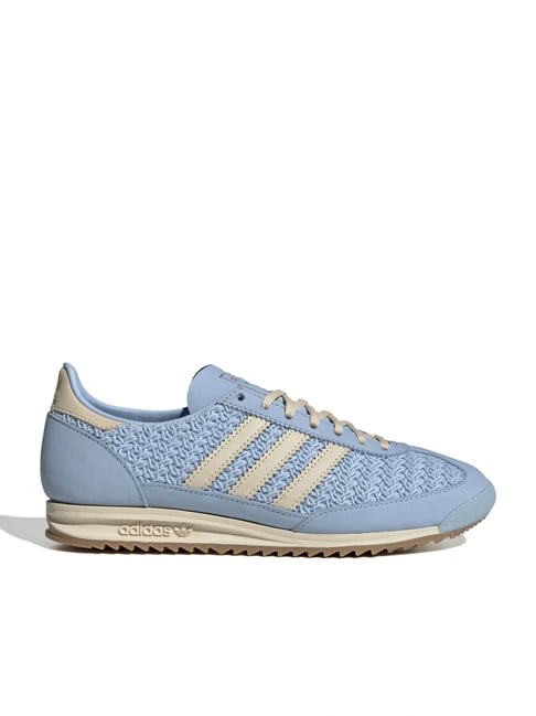 Adidas Originals Women's SL 72 OG W Blue & Sand Strata Sneakers-picture-34