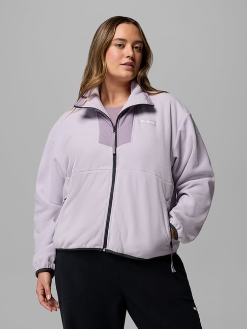 Columbia Purple Solid Sports Jacket
