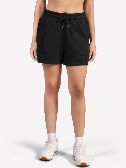 Skechers Black Relaxed Fit Shorts