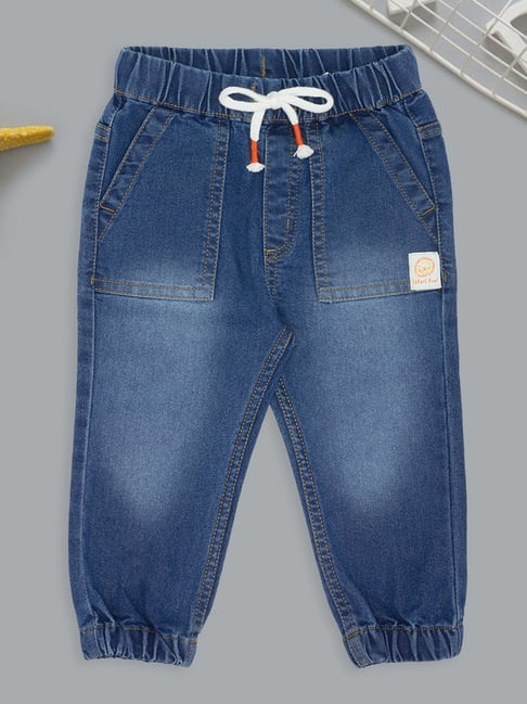 Pantaloons Baby Boys Blue Aster Jeans