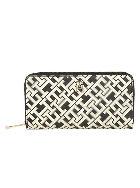 TOMMY HILFIGER Black ICONIC Logo Large Zip Around Wallet-picture-30