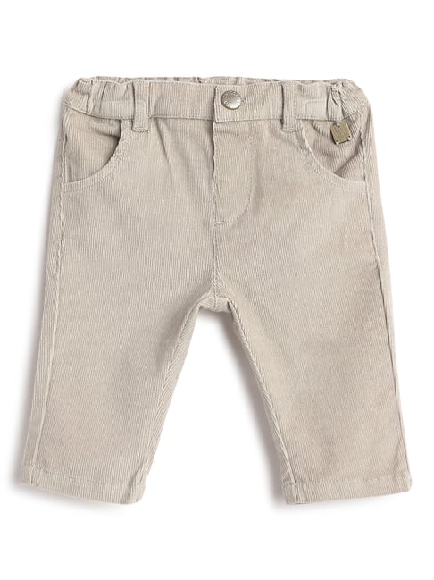 Chicco Boys Brown Regular Fit Trousers