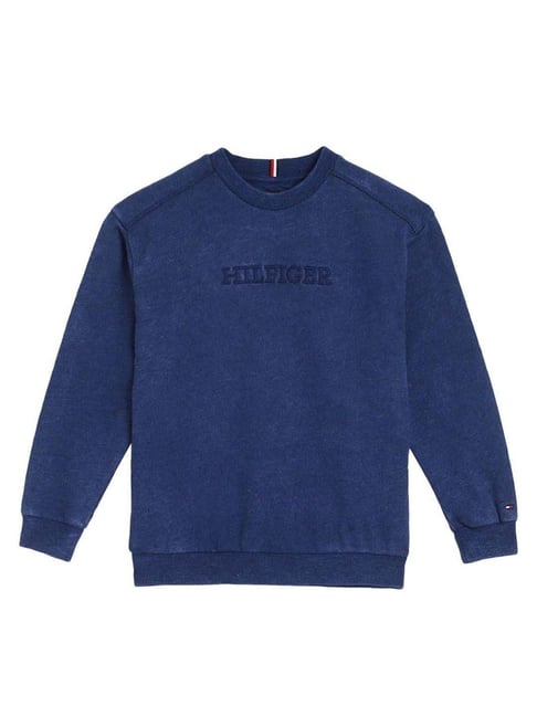 TOMMY HILFIGER Denim Dark Solid Archive Pullover