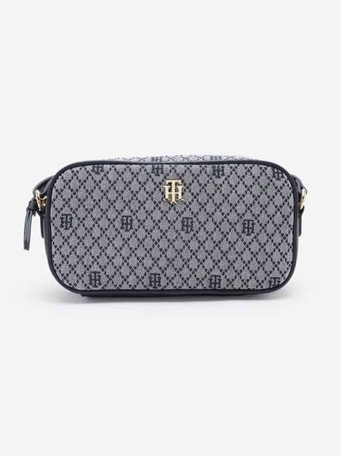 TOMMY HILFIGER Denim Tonal Logo Cross Body Bag