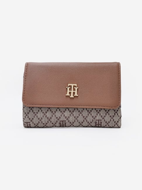 TOMMY HILFIGER Chocolate Logo Wallet