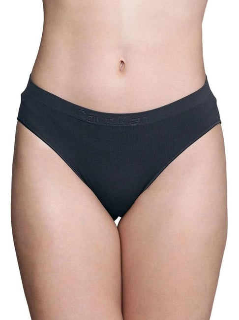 calvin klein underwear CALVIN KLEIN Women's Blueberry Solid Slim Fit Bikini-picture-16