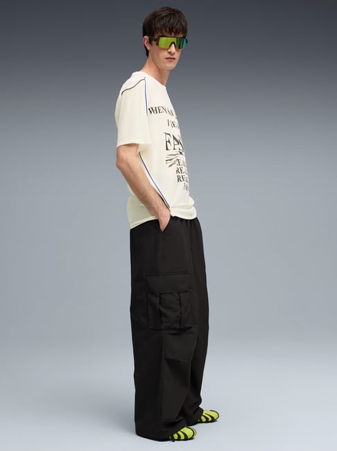 Puma Black Future Archive Oversized Fit Cargo Pants