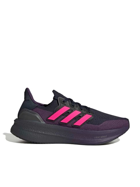 ADIDAS Men's ULTRABOOST LIGHT 2.0 Blue & Shock Pink Running Shoes-picture-28