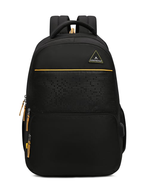 Aristocrat Black Knockout Plus Laptop Backpack