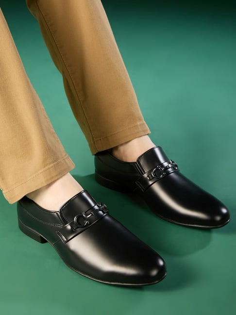 Atesber Men's Black Formal Loafers-picture-42