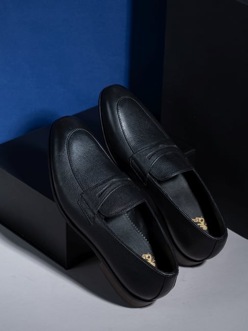Atesber Men's Black Formal Loafers-picture-16