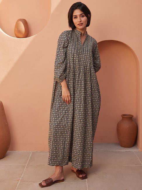 jaipur cotton dress Block Print Cotton Dress