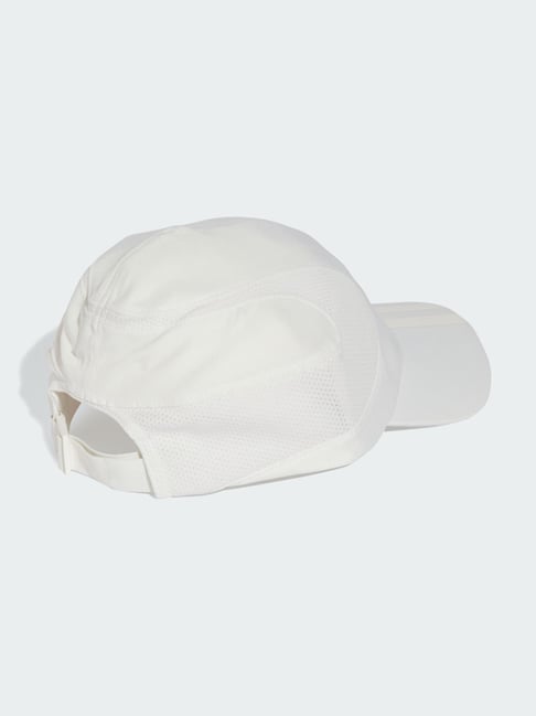 Adidas Originals White Striped Baseball Cap - Medium