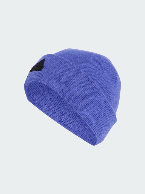 adidas Blue TEC BEA CUF C.R Beanie - Medium-image-5