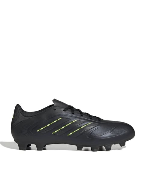 ADIDAS Men's COPA PURE III CLUB FG/MG Black Dgh Solid Grey Football Shoes