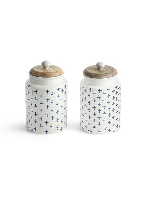 ExclusiveLane Multicolor Ceramic Jars & Containers