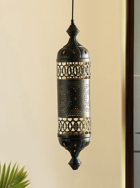ExclusiveLane Black Iron Pendant Lamps