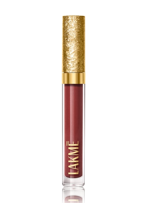 Lakme Be-Jewel Shimmer Matte Liquid Lipstick 304 Nude Sparkle - 3.5 ml
