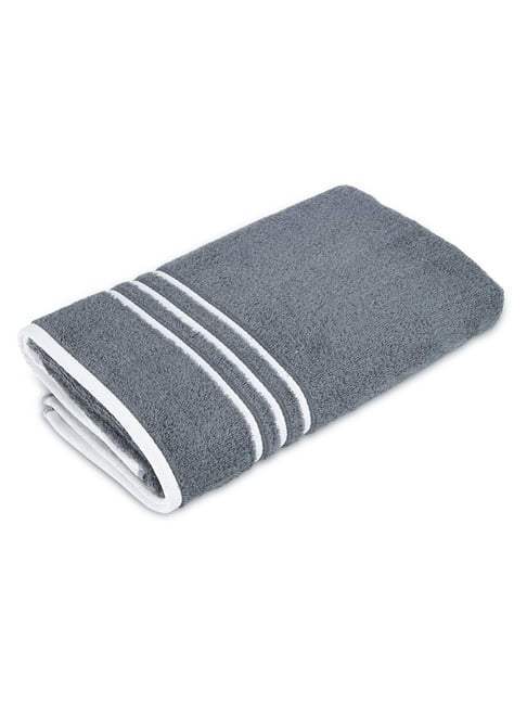 Layers Basicx Grey Cotton Bath Towel-picture-10