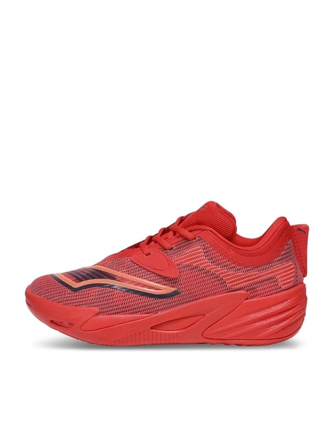 Puma Unisex Nitro Red New Navy Basketball Shoes