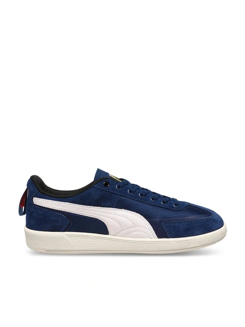 Puma Unisex Ferrari Persian Blue & White Sneakers-picture-26
