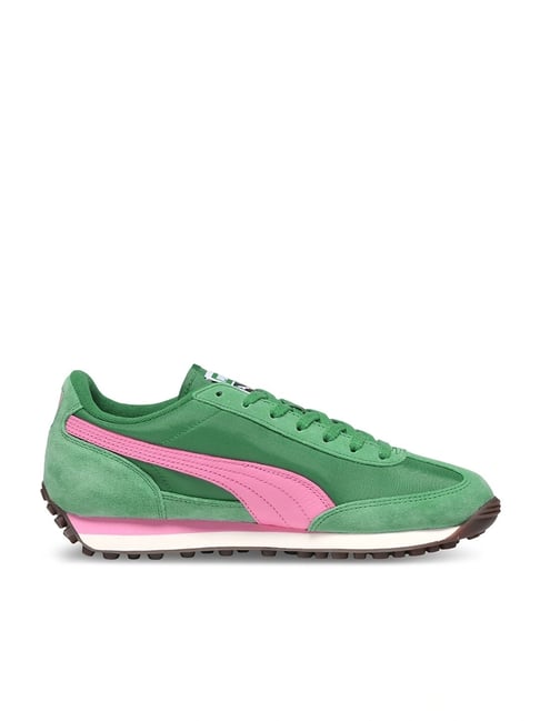 Puma Unisex Rider Archive Green & Poised Pink Sneakers-picture-24