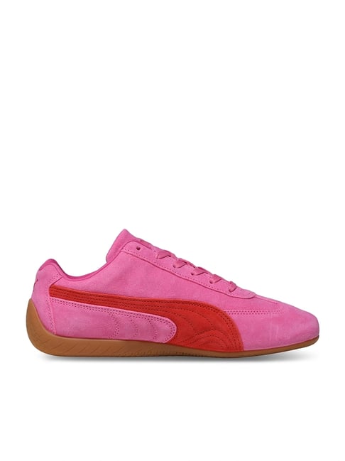 Puma Unisex Speedcat Pink Pixel & Glowing Red Sneakers-picture-45