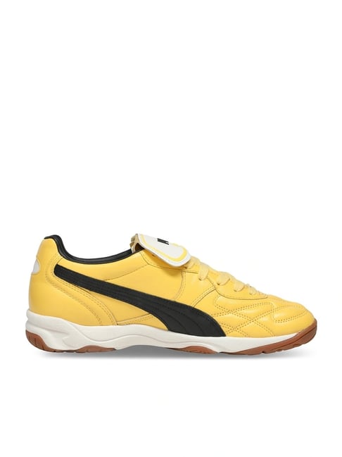 Puma Unisex King Sunny Yellow Black Sneakers