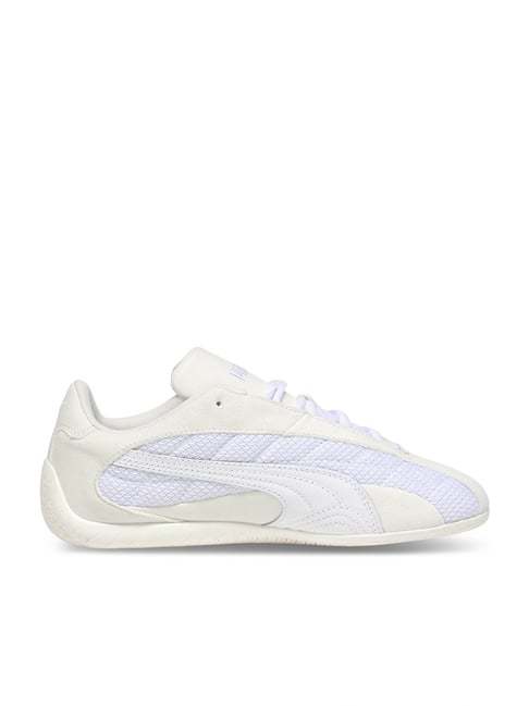 Puma Unisex Speedcat Warm White & White Sneakers-picture-20