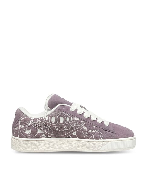 Puma Unisex Ripndip Plum Jam & Warm White Sneakers-picture-39