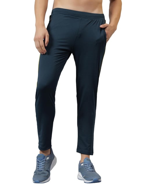 DIDA Blue Regular Fit Solid Sports Trackpants-picture-29